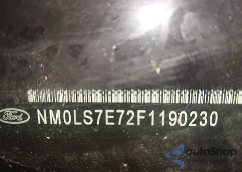 2015 Ford Transit Connect Xl z USA, uszkodzony, nr VIN NM0LS7E72F1190230